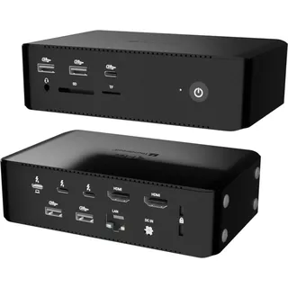 iTEC i-tec Thunderbolt 5 Quattro Display Dock | 8K/4K, 2x TB5, 2x HDMI, 2.5Gbits LAN, 140W