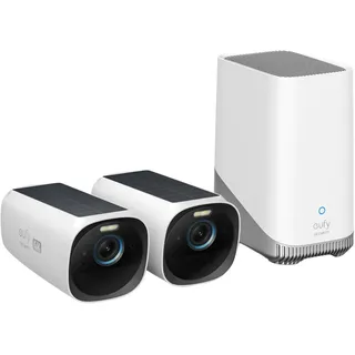 eufy eufyCam 3 S330 2er Set + HomeBase 3