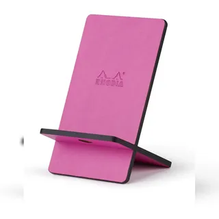 Rhodia Handyhalter italienischem Kunstleder 13x8x8,5 cm Flieder 194427C
