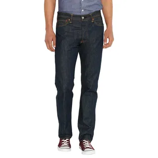 Levi's Herren Jeanshose 501 Original mit Knopfleiste, Straight Fit