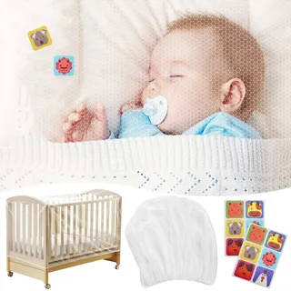 Reisebett Insektenschutz,Moskitonetz Babybett,Moskitonetz Kinderbett,Mückennetz für Babybetten, für Babys,für Meisten Babybetten