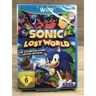 NEU/OVP Nintendo Wii U Spiel • Sonic Lost World -Die Schrecklichen Sechs Ed. #B8