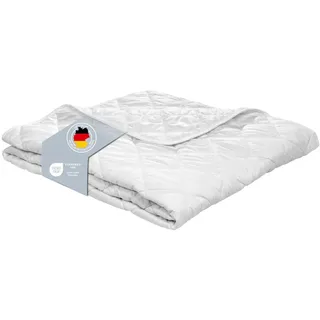 XDream Ultra leichte Bettdecke | 220 x 240 cm| sehr dünne Sommerdecke | XDREAM Pure | Weiß