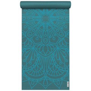 Yogistar Yogamatte Basic Art Lotus Mandala Yoga Rutschfest Yogistar berlinerblau ONE SIZE