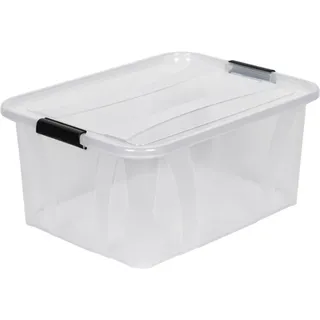 Kreher Master Box Aufbewahrungsbox 32 l 1-tlg. transparent