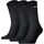 Tennissocken 3er Schwarz 35-38