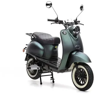 Nova Motors eRetro Star max flash green - 70km/h 2x Akkupack mit GIVI Topcase