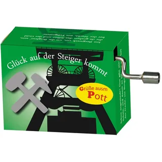 Fridolin Spieluhr/Music Box Steigerlied, grün