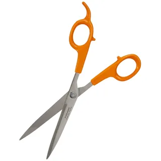 Fiskars Haarschere, Gesamtlänge: 17 cm, Qualitätsstahl/Kunststoff, Classic, 1003025
