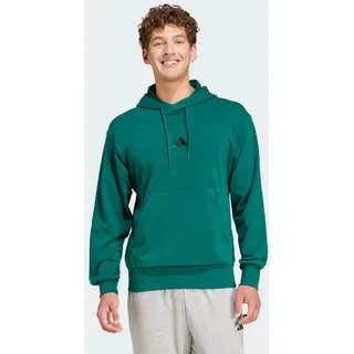 adidas Essentials Feelcozy French Terry Hoodie Collegiate Green / Black S