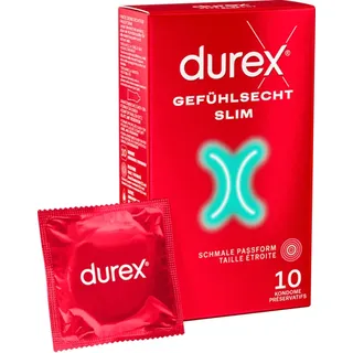 DUREX Gefühlsecht Slim Fit 10 St.