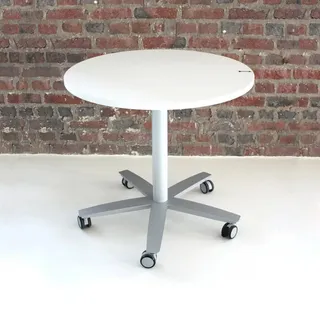 Höhenverstellbarer Besprechungstisch rund Bravo