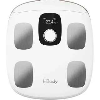 InBody Dial H30 Intelligente Körperzusammensetzungswaage – misst das gesamte Körpergewicht, Skelettmuskelmasse, weiche Magermasse, Körperfettmasse, prozentuales Körperfett, viszerales Fett und mehr