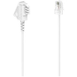 Hama DSL Anschlusskabel [1x TAE-F-Stecker - 1x RJ45-Stecker 8p2c] 6m Weiß