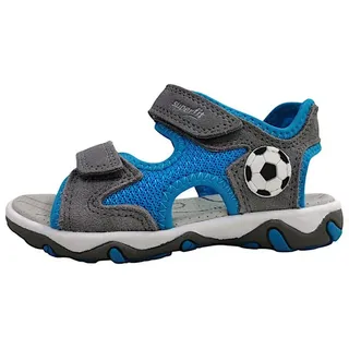 superfit Mike 3.0 Sandale, HELLGRAU/TÜRKIS 2510, 27 EU