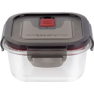 Zwilling Glasbehälter quadratisch grau 14,5 x 7 x 14,5 cm 0,5 l