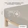 Baumwolle 120 x 200 - 130 x 220 cm sand mid