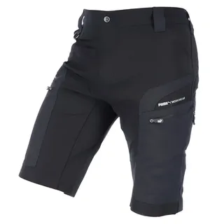Puma Workwear Pro-One Cargo Shorts Herren Sommer Arbeitshosen Männer Kurze Hosen Bermuda Shorts Outdoor Hosen Wanderhose leichte Trekkinghose mit 4-Wege Stretch - Schwarz/Anthrazit in XL - XL