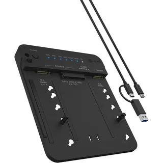 Icy Box IB-2913MCL-C31 Klonstation für M.2, NVMe, 2,5" SSD, HDD