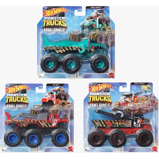 Hot Wheels Monster Trucks sechsrädriger Monstertrucks mehrfarbig