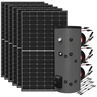 Offgridtec 2,7kWp Solaranlage mit 300L Fothermo Boiler zur Warmwasseraufbereitung