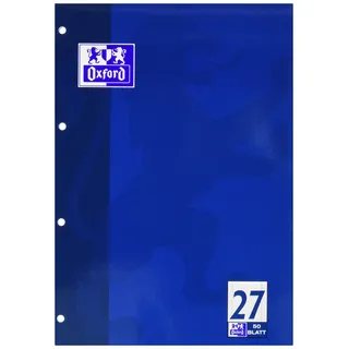Oxford Schulblock A4 Lineatur 27 50 Blatt
