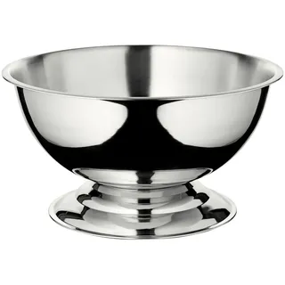 Edzard Champagnerkühler Cara, Edelstahl hochglanzpoliert, Durchmesser 40 cm, Höhe 21 cm