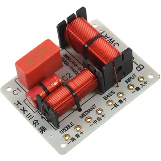 Faeymth Professional 150W Multi Lautsprecher Audio Frequenzteiler 3 Wege Frequenzweiche Filter Akustische Komponenten