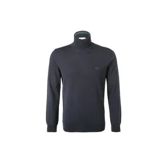 LACOSTE Herren Rollkragenpullover blau unifarben, blau, Herbst/Winter 2024/2025