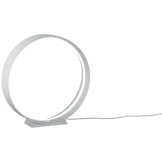 Musterring Leuchten LED-Tischleuchte Loop Metall Weiß 45 cm