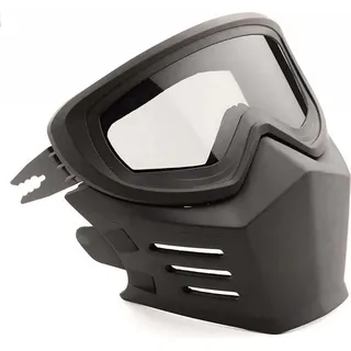 Simpson Chopper Helmkinnschutz - Schwarz