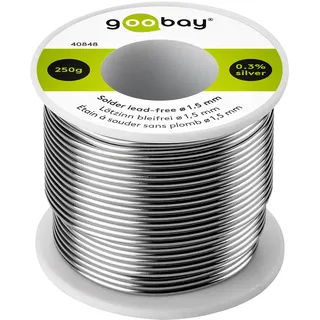 goobay Lötzinn bleifrei, ø 1,5 mm, 250 g