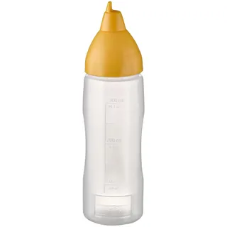 APS 93271 Quetschflasche Non DRIP, Dosierflasche, mit Schraubdeckel, 350 ml, Polyethylen