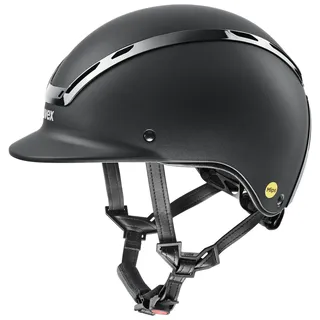 UVEX Exxeed Mips Reithelm - black mat - S-M (56-58)