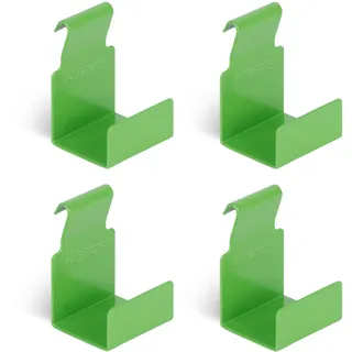 GAH Alberts Alberts 825140 Dekorhaken für Doppelstabmatten gelbgrün, M",