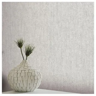 Erismann Vliestapete Beton Optik Streifen Muster Grau Creme Glitzer 10389-31