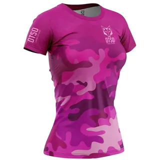 Otso M/corta Camo Pink Kurzarm-t-shirt - Camo Pink - S