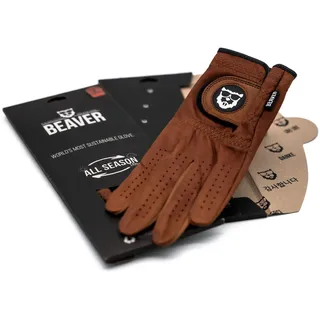 BEAVER GOLF Golfhandschuh 'Cognac Brown' All Season Ultra, Herren, Links (Rechtshänder), XXL
