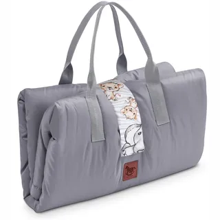 Pepi - Playmat Baby - Spielmatte Baby Faltbar - Spielmatte Kinder - Picknickdecke Wasserdicht 120x150 cm - Picnic Blanket für Kinder - Baby Matte - 100% Baumwolle - Safari