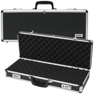 HMF Transportkoffer 62 x 26 x 12 cm Aluminium/Kunststoff Schwarz
