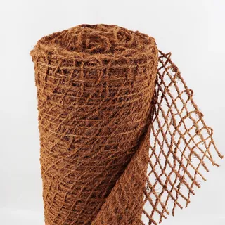 Aquagart 15m Böschungsmatte Ufermatte Kokos 1m breit Teichfolie Kokosmatte 450g