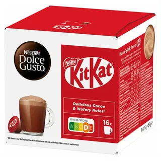 Nescafé Dolce GUSTO KitKat, Heißer Kakao Kakaokapseln Pack x