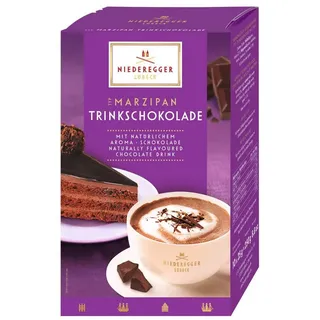 Niederegger Kakao Niederegger Marzipan Trinkschokolade, 10-Stick Portionsbeutel, 250 g