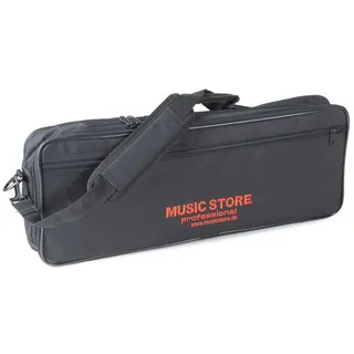 MUSIC STORE Piano-Transporttasche (Keyboardtasche KCM 2 60x21x6 cm Schwarz Synthetik Reißverschluss Soft-Grip-Tragegriff, Gigbags für Tasteninstrumente, Keyboardtasche Standard), Keyboardtasche, KCM 2, Soft-Grip-Tragegriff