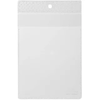 Durable Sichttaschen DIN A6 transparent genarbt 0,17 mm, 10 St.
