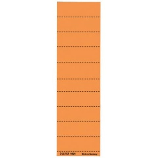 Leitz 100 LEITZ Beschriftungsschilder für Hängeregister 1901 orange