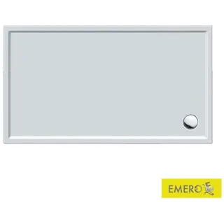 Duravit Starck Slimline Rechteck-Duschwanne 160 x 90 x 6 cm Acryl Weiß (720131000000000)