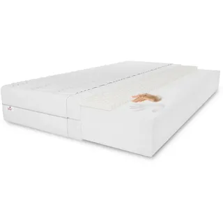 Marpur Latexmatratze, Schwarz, Textil, H3, 140x200 cm, Oeko-Tex® Standard 100, Schlafzimmer, Matratzen Shop, Matratzen
