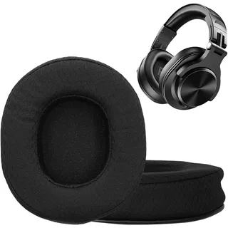 kwmobile 2X Mesh Polyester Ohr Polster für OneOdio A70 / A71 Ohrpolster - Ersatz Ohrpolster - Kopfhörer Ersatzteile - Kopfhörer Ersatzpolster für Over Ear Headphones