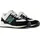 Black/White/Marsh Green 42